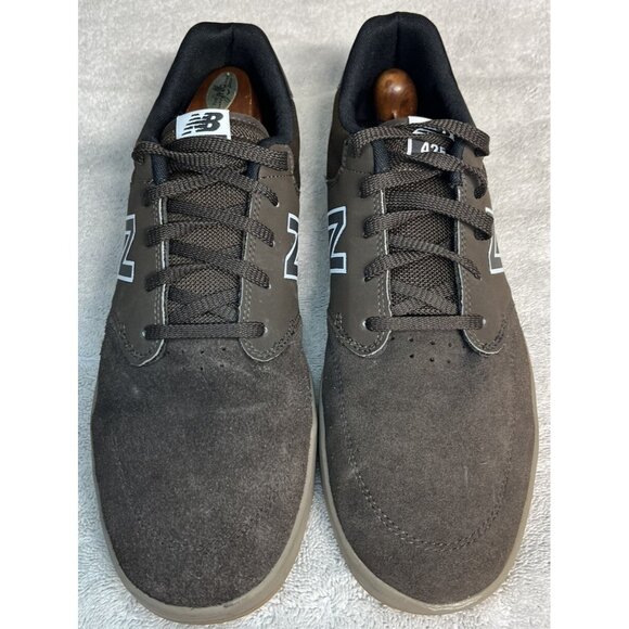 Mens New Balance Numeric 245 Skateboarding Shoe Brown Suede NM425DFB Size 13 - Picture 4 of 9